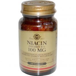 Solgar Niacin (Vitamin B3) 100mg 100 Tablets